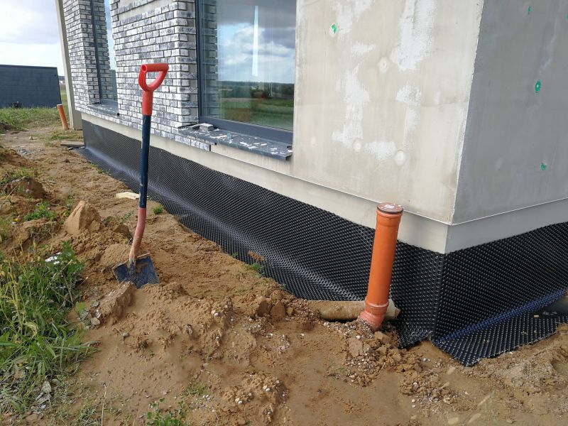 French Drain Installation