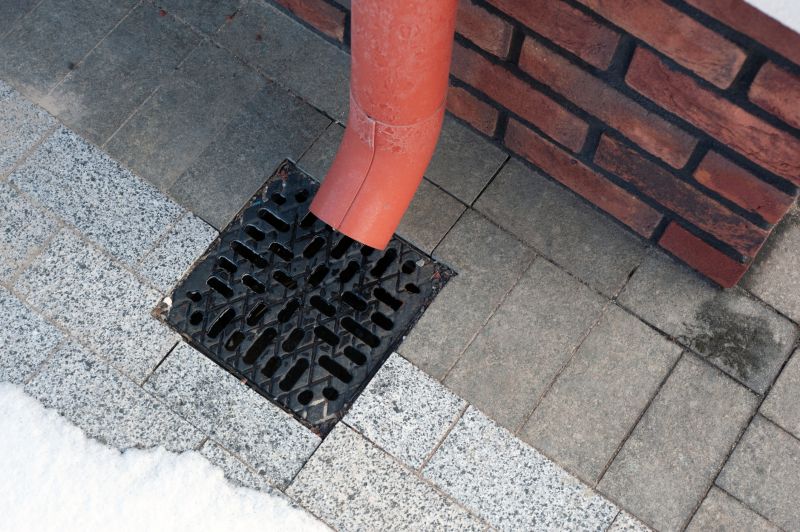 Porch Drainage Installation