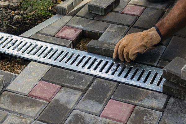 Patio Drain Installation in Edmonds