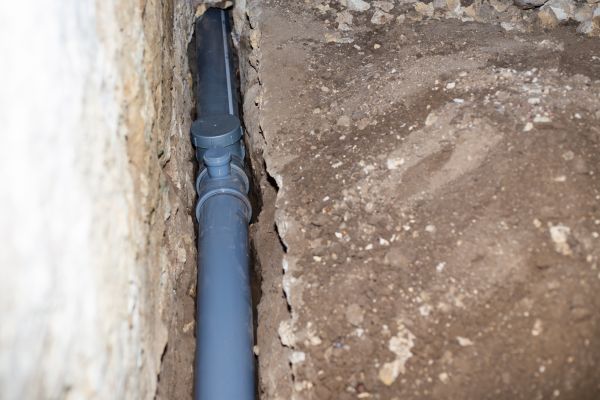 Drain Line Installation in Edmonds